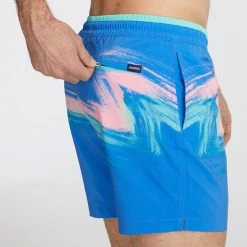 Men's Chubbies 5.5" The 93's Swim Trunk -Fashion Clothing Shop CHUBBIES MENS M 5.5 THE 93S TRUNK 126231 00 MEDBLUE MEDIUM BLUE SIDE 66859.1678799409