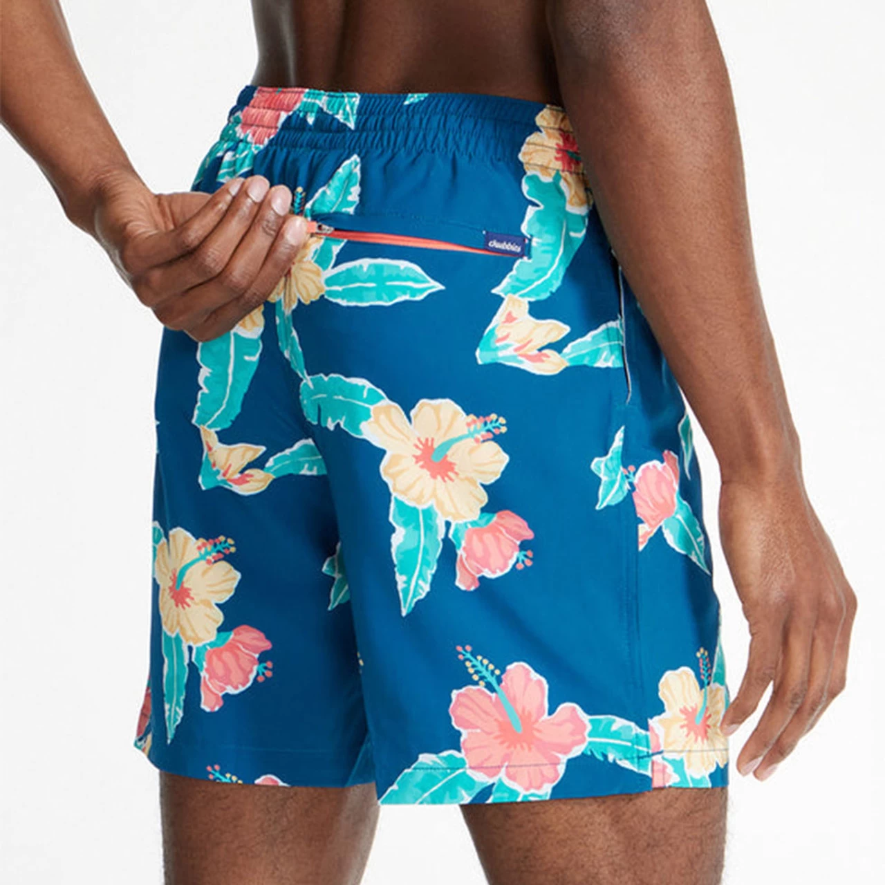 Men's Chubbies 7" Floral Reefs Swim Trunk 5 Men's Chubbies 7" Floral Reefs Swim Trunk - Image 3