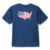Columbia Sportswear Boys' Columbia PFG Terminal Tackle Fish Flag Short Sleeve T-Shirt -Fashion Clothing Shop COLUMBIA BOYS B SS TERM TACKLE PFG FISH FLG 1987971 469CARBN CARBON MAIN 14811.1677877272