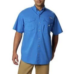 Columbia Sportswear Men's Columbia PFG Bonehead Short Sleeve Fishing Shirt
