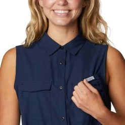 Columbia Sportswear Women's Columbia Sun Drifter Woven Dress II -Fashion Clothing Shop COLUMBIA WOMENS W SUN DRIFTER WOVEN DRESS II 2038191 464CLNVY COLLEGIATE NAVY POCKET 83202.1678142038