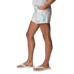 Columbia Sportswear Women's Columbia Super Slack Water Short -Fashion Clothing Shop COLUMBIA WOMENS W SUPER SLACK WATER SHORT 2035461 443OTEAL OCEAN TEAL TROPIC BLEND SIDE 08239.1678139236
