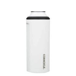 Corkcicle Slim Can Cooler - White