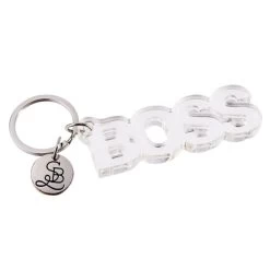 Creative Designs Acrylic Boss Keychain