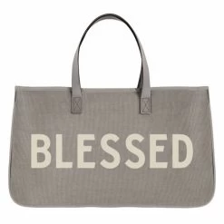Creative Designs Blessed Canvas Tote