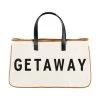 Creative Designs Getaway Canvas Tote -Fashion Clothing Shop Creative Designs GETAWAY CANVAS TOTE F2791 WHITE 81136.1668177957