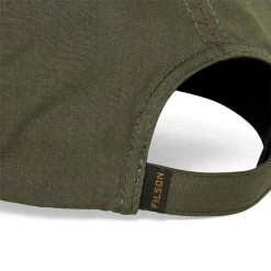 Filson Lightweight Angler Cap -Fashion Clothing Shop FILSON LIGHTWEIGHT ANGLER CAP 20054028 305DRFRS DETAIL 39897.1668704537