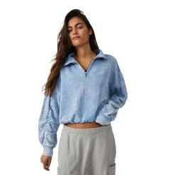 Women's Free People Valley GirlCropped Sweat Pullover
