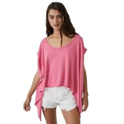 Women's Free People Short Sleeve Angel Tee