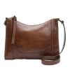 Frye Melissa Zip Crossbody Bag -Fashion Clothing Shop FRYE MELISSA ZIP CROSSBODY DB770 COG FRONT 43374.1683058083