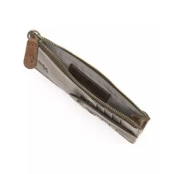 Frye Melissa Snap Card Wallet -Fashion Clothing Shop FYRE MELISSA SNAP CARD WALLET DB0957 DARK BROWN OPEN 85820.1683055309