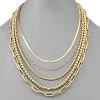 Golden Stella Multi Chain Layer Necklace -Fashion Clothing Shop GOLDEN STELLA MULTI CHAIN LAYER NECKLACE NN78596 001GOLD 84384.1670877264