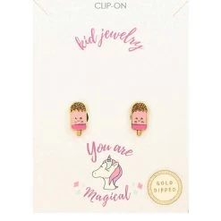 Kids' Golden Stella Ice Cream Bar Earring