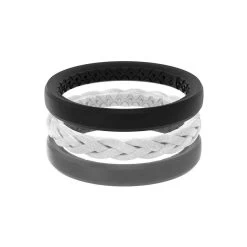 Women's Groove Life Air Stackable Silicone Ring Set