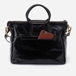 HOBO Sheila Medium Satchel -Fashion Clothing Shop HOBO SHEILA MEDIUM VI 35840 BLK BACK 26923.1668102378