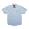Men's Howler Brothers H Bar B Snapshirt -Fashion Clothing Shop HOWLER BROS MENS M H BAR B SNAPSHIRT 122222F FAD FADED BLUE OXFORD FRONT 83791.1669066570