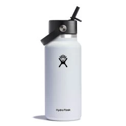 Hydro Flask 32 Oz Wide Mouth Bottle With Flex Straw Cap