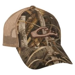 Drake Men's Camo Meshback Logo Cap