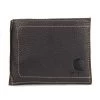 Carhartt Pebble Leather Passcase Wallet -Fashion Clothing Shop SPG CARHARTT PEBBLE PASSCASE WALLET B0000210 201BROWN FRONT 06767.1669995990