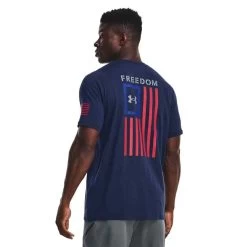 Men's Under Armour New Freedom Flag Tee -Fashion Clothing Shop UNDER ARMOUR MENS M SS NEW FREEDOM FLAG 1370810 411ACADM ACADEMY MAIN 98161.1676057613