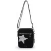 Vintage Havana Rocker 8 Crossbody Bag -Fashion Clothing Shop VINTAGE HAVANA ROCKER 8 PURSE 1840 BLACK SILVER MAIN 50458.1682630047