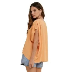 Women's Wishlist Hi-Low Boxy Dolman Top -Fashion Clothing Shop WISHLIST WOMENS W HI LOW BOXY DOLMAN TOP WL22 7468 CITRUS BACK 39504.1675446523