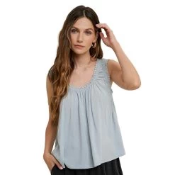 Women's Wishlist Ruched Shoulder Tank