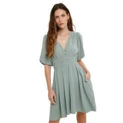Women's Wishlist V-Neck Mini Dress