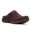 Women's Clarks Roseville Echo Dark Brown Suede Shoe -Fashion Clothing Shop WOMENS CLARK W ROSEVILLE ECHO 26167872 DKBROWN MAIN 18538.1664477250