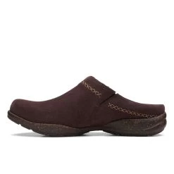 Women's Clarks Roseville Echo Dark Brown Suede Shoe -Fashion Clothing Shop WOMENS CLARK W ROSEVILLE ECHO 26167872 DKBROWN SIDE 74764.1664477250