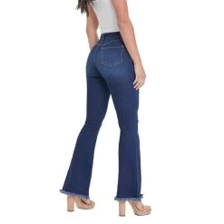 Women's YMI Junior Size HR Super Flare Jean 7 Women's YMI Junior Size HR Super Flare Jean -Fashion Clothing Shop YMI GIRLS G HR SUPER FLARE P912956R S933 BACK 36675.1670450374