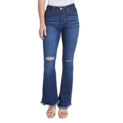 Women's YMI Junior Size HR Super Flare Jean