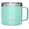 Yeti Coolers Yeti Rambler 14 Oz Travel Mug With Magslider Lid - Seafoam 1 Yeti Coolers Yeti Rambler 14 Oz Travel Mug With Magslider Lid - Seafoam -Fashion Clothing Shop Yeti 14oz Mug Front seafoam 31417.1616017141