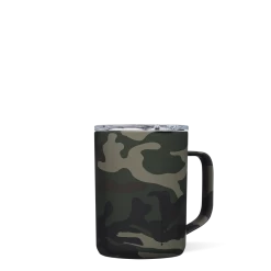 Corkcicle 16 Oz Coffee Mug-Woodland Camo