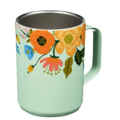 Corkcicle 16 Oz. Coffee Mug - Gloss Mint Lively Floral 7 Corkcicle 16 Oz. Coffee Mug - Gloss Mint Lively Floral -Fashion Clothing Shop acc corkcicle 16oz coffee mug RP2516GML gloss mint lively floral no lid 37795.1615408400