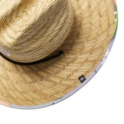 Adult Hemlock Hat Co. The Barbados Hat -Fashion Clothing Shop adult hemlock hat barbados 22BA006 FLORAL closeup 66604.1647017366