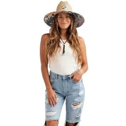 Adult Hemlock Hat Co. The Barbados Hat -Fashion Clothing Shop adult hemlock hat barbados 22BA006 FLORAL lifestyle women 19027.1647017366