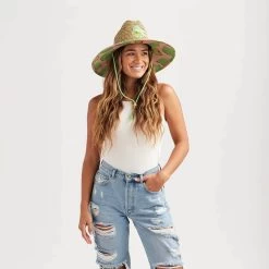 Adult Hemlock Hat Co. The Cadillac Hat -Fashion Clothing Shop adult hemlock hat the cadillac hat 22CD015 LIME lifestyle 08806.1647018386