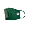 Adult Pomchies Double Layer Reversible Face Mask - Bottle Green/Grey