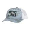 Men's AFTCO Guided Trucker Hat -Fashion Clothing Shop aftco guided trucker mc1065 lgbc main 50885.1684532375