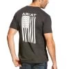 Men's Ariat Freedom Tee -Fashion Clothing Shop ariat mens short sleeve freedom tee 10025209 charcoal back 36634.1664908926