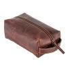 Sixtease Muris Leather Dopp Kit & Toiletry Bag -Fashion Clothing Shop bk arts sixtease muris sb 3321 brown leather dopp kit main 27901.1683050637