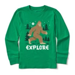 Boys' Life Is Good Bigfoot Explore Tee