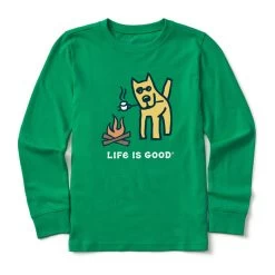 Boys' Life Is Good Rocket Camp Dog Tee