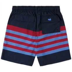 Boys' Southern Marsh Barcelona Lines Harbor Swim Trunk -Fashion Clothing Shop boys southern marsh barcelona lines harbor swim trunk YSHBC NVRD navy red back 94435.1654018710