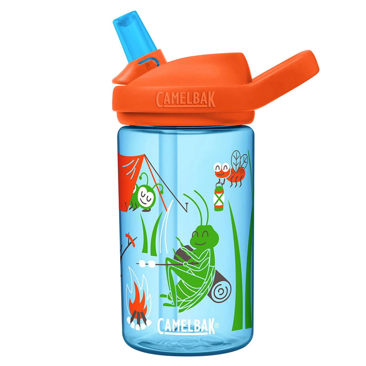 Camelbak Eddy+ Kids 14oz Bottle - Camping Bugs 3 Camelbak Eddy+ Kids 14oz Bottle - Camping Bugs