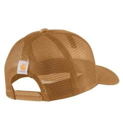 Men's Carhartt Canvas Meshback Outdoor Cap -Fashion Clothing Shop carhartt mens canvas mesh back outdoor cap 105693 BRN back 61405.1678378595