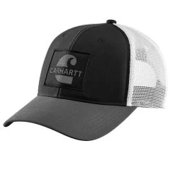 Men's Carhartt Canvas Meshback Graphic Logo Hat