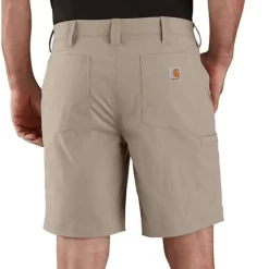 Men's Carhartt Force Relaxed Fit Nylon Ripstop Work Short -Fashion Clothing Shop carhartt mens force relaxed fit nylon ripstop work short 104198 tan back 71998.1626362842