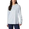 Columbia Sportswear Women's PFG Tidal Tee Heather Long Sleeve Shirt -Fashion Clothing Shop columbia long sleeve grey 1 53004.1658930467